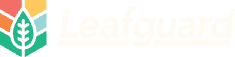 Leafguard logo.